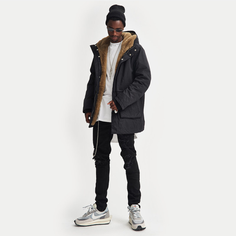 btw秋季欧美嘻哈修身男潮流牛仔裤 BACK TO WILD牛仔裤