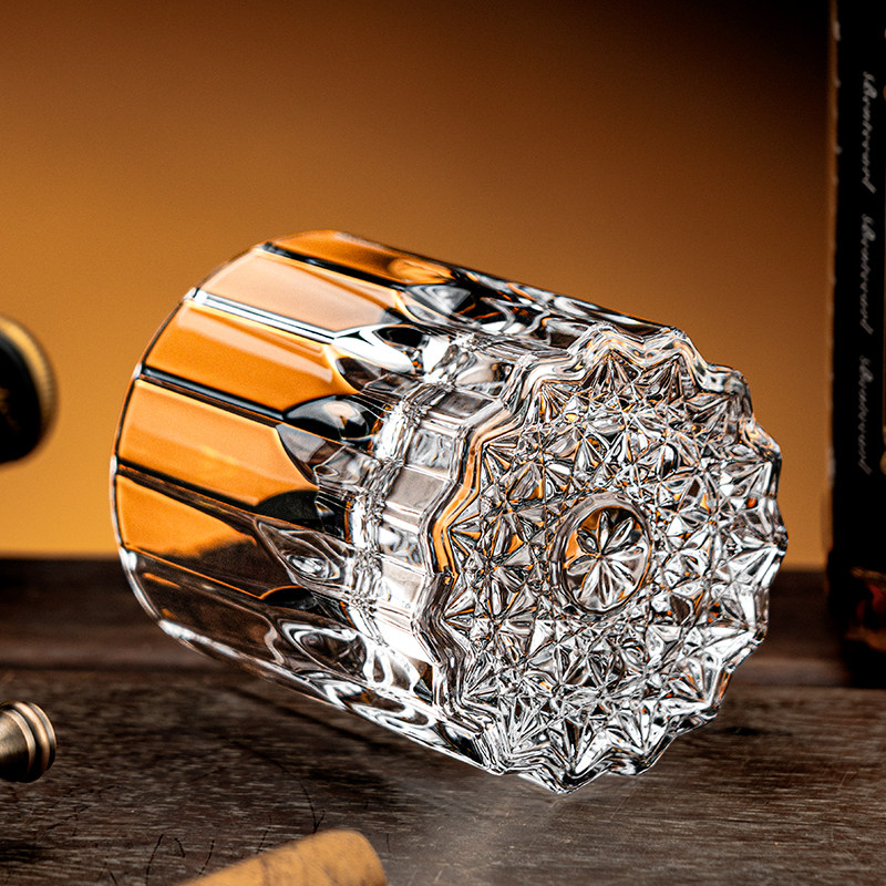 轻奢高档玻璃威士忌杯家用酒吧高端刻花雕花洋酒杯高级感白兰地杯,淘宝优惠券,粉丝福利购,淘宝优惠卷