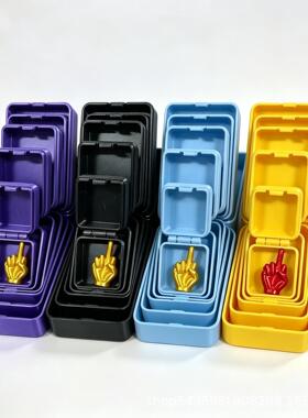 跨境3D打印新品红色套娃盒子惊喜盒子整蛊道具可放戒指6层盒子