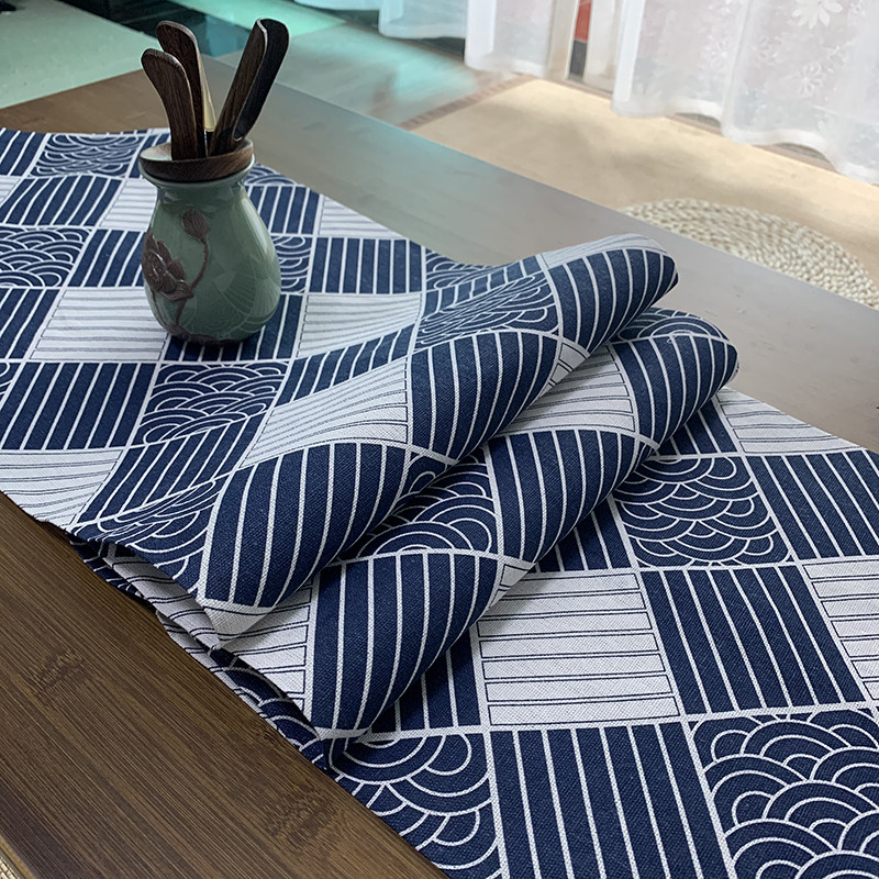 茶几桌旗现代简约餐桌布艺长条鞋柜布盖巾定制电视柜装饰布床旗巾,淘宝优惠券,粉丝福利购,淘宝优惠卷