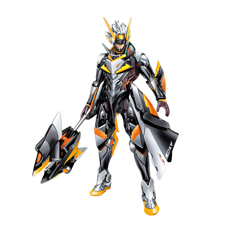 王者荣耀手办【儿童节礼物】奇妙积木Keeppley王者荣耀白起 孙策机甲模型手办