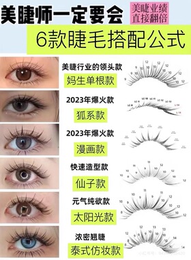 0.07山茶花下睫毛不散根嫁接睫毛美睫店专用自然超软空气扁假睫
