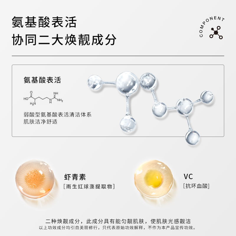 lzq洗面奶2支装油皮氨基酸洁面乳清洁毛孔男士女去油保湿正品lzp-图1