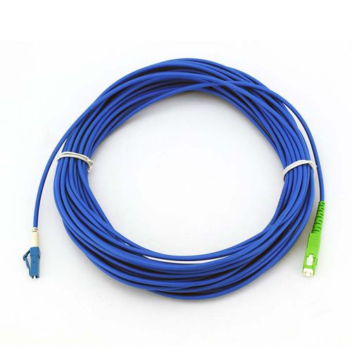 SC/APC-LC/UPC15\20米单模光纤跳线跳纤尾纤接APC端面UPC广电转电信大方转小方尖斜角8度Patchcord直发港澳台 - 图0