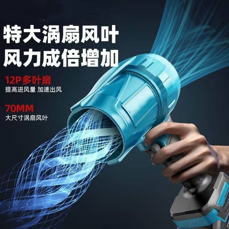 德国大功率涵道暴力涡轮风扇锂电暴风机吹风机工业小型清灰除尘枪,淘宝优惠券,粉丝福利购,淘宝优惠卷
