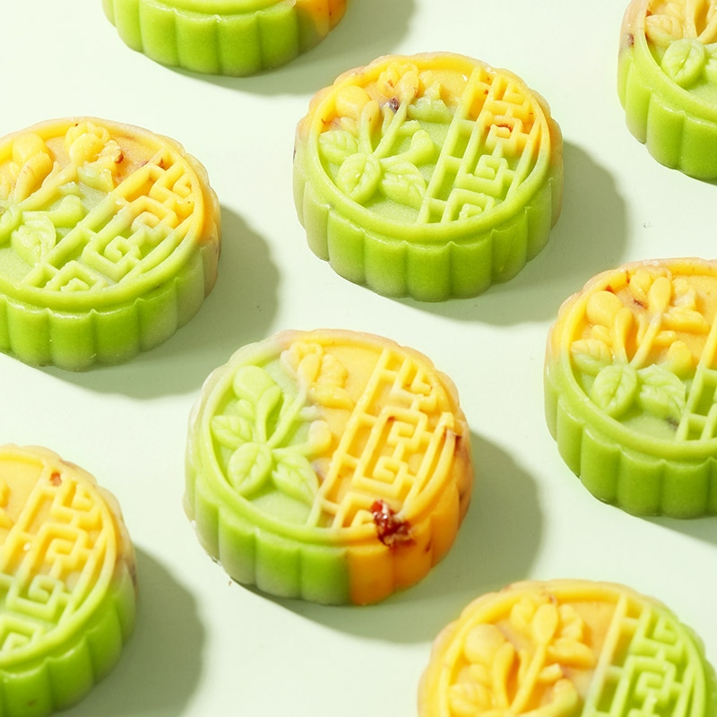 味滋源蔓越莓樱花味绿豆糕饼特产茶点传统老式糕点休闲零食点心