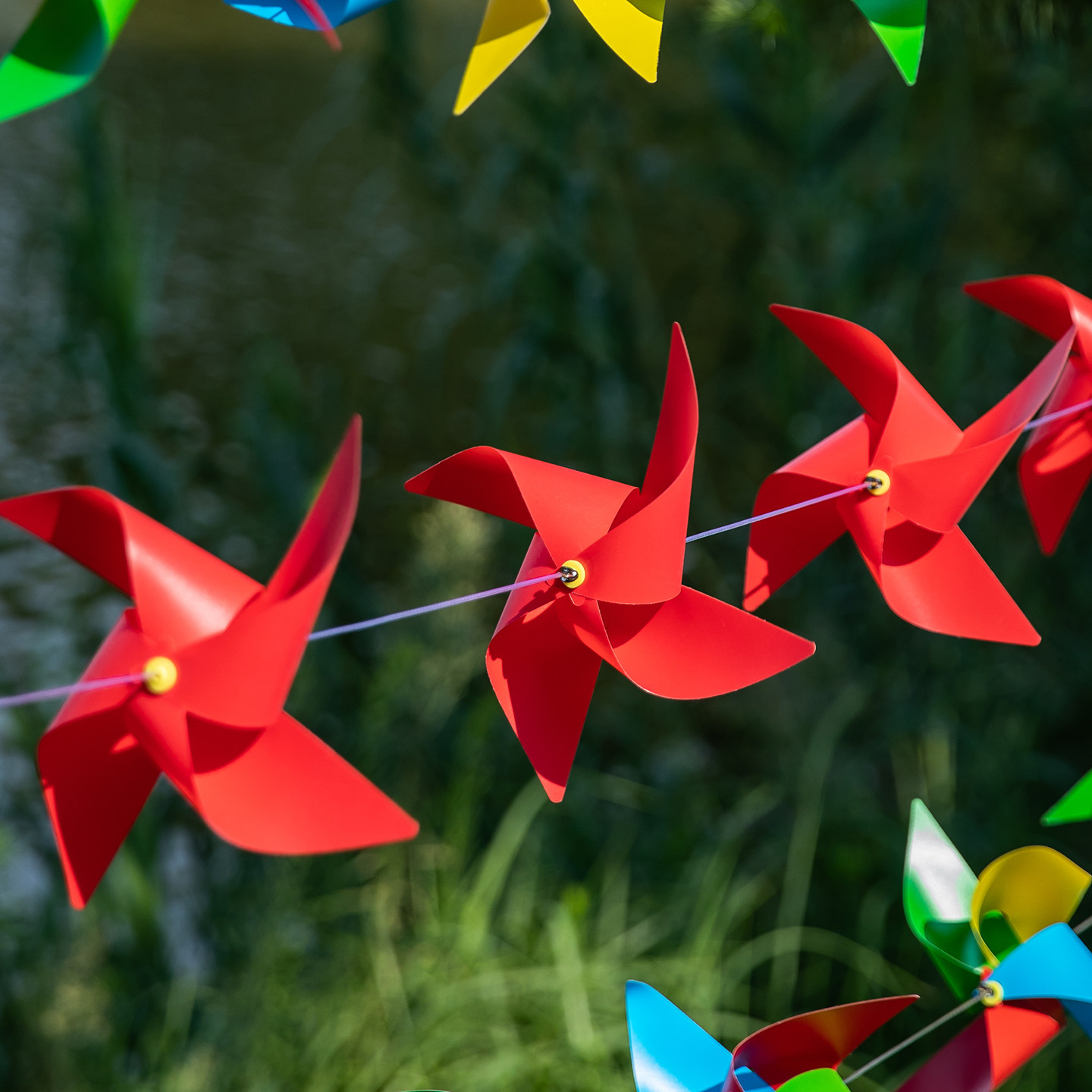 2026国庆节装饰户外风车挂饰吊旗挂件中秋商场景区氛围场景布置,淘宝优惠券,粉丝福利购,淘宝优惠卷