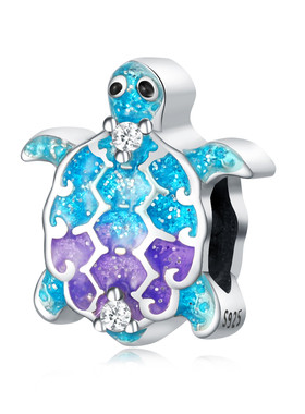 海洋世界系列串珠BEADS潘家风格手链珠子S925纯银爽脆薯条吊坠DIY