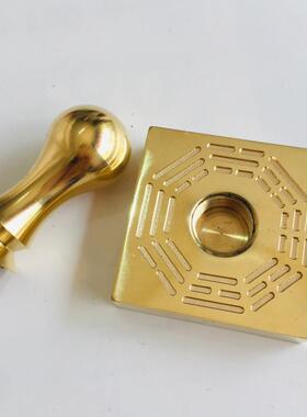 特卖道士用品道家印章法器 福德正神铜印篆体 纯铜印章铜印章法印