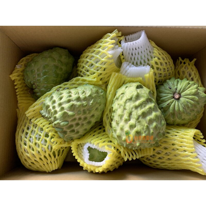 台湾进口新鲜牛奶番荔枝凤梨释迦 奇愿番荔枝/释迦