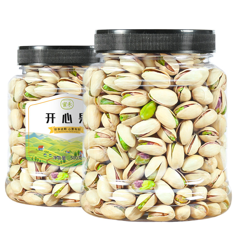 散装500g罐装原味5斤整箱开心果 奇愿开心果