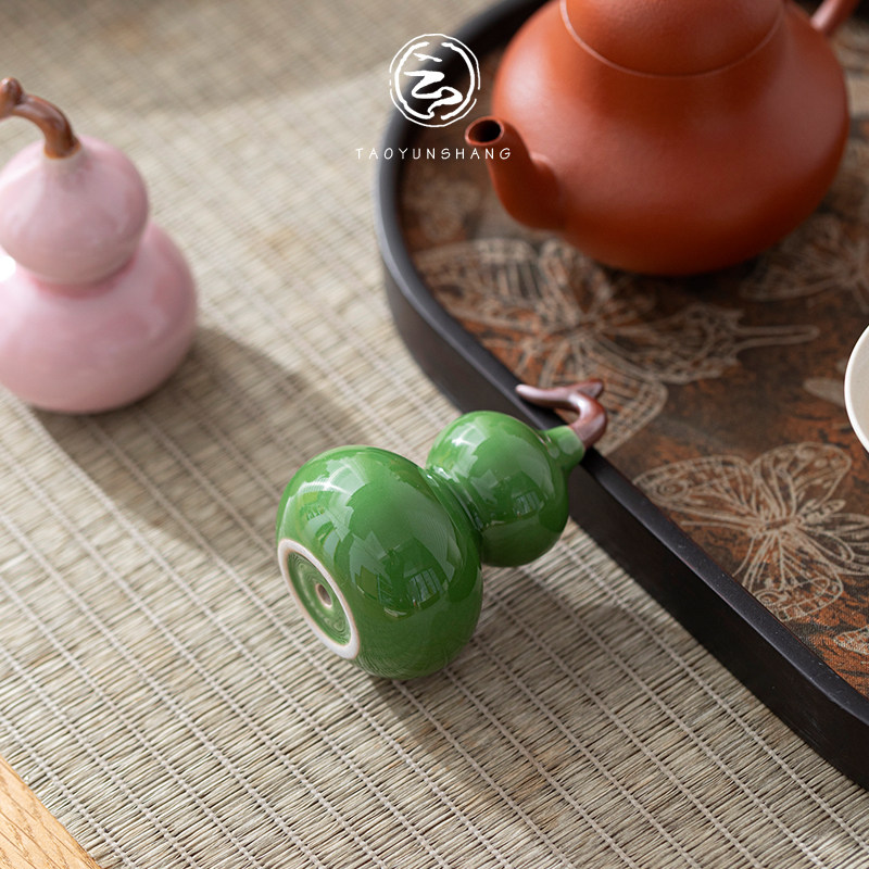 陶瓷七彩小葫芦摆件招财福禄家居桌面装饰工艺品国风创意礼品送礼,淘宝优惠券,粉丝福利购,淘宝优惠卷