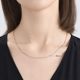 18k gold necklace Chow Sang Sang clavicle chain