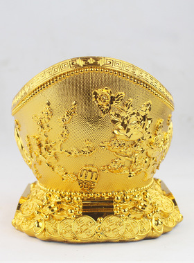 大德仁金元宝聚宝盆摆件存钱罐装饰品店铺礼品摆设直供节庆礼