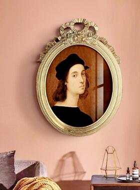 民宿客厅卧室美式复古装饰画框挂墙画玄关背景挂墙壁画工艺装饰品