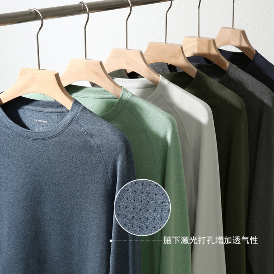 镇店牛货！吊卡780！户外功能性面料高效锁温运动长袖T恤打底上衣,淘宝优惠券,粉丝福利购,淘宝优惠卷