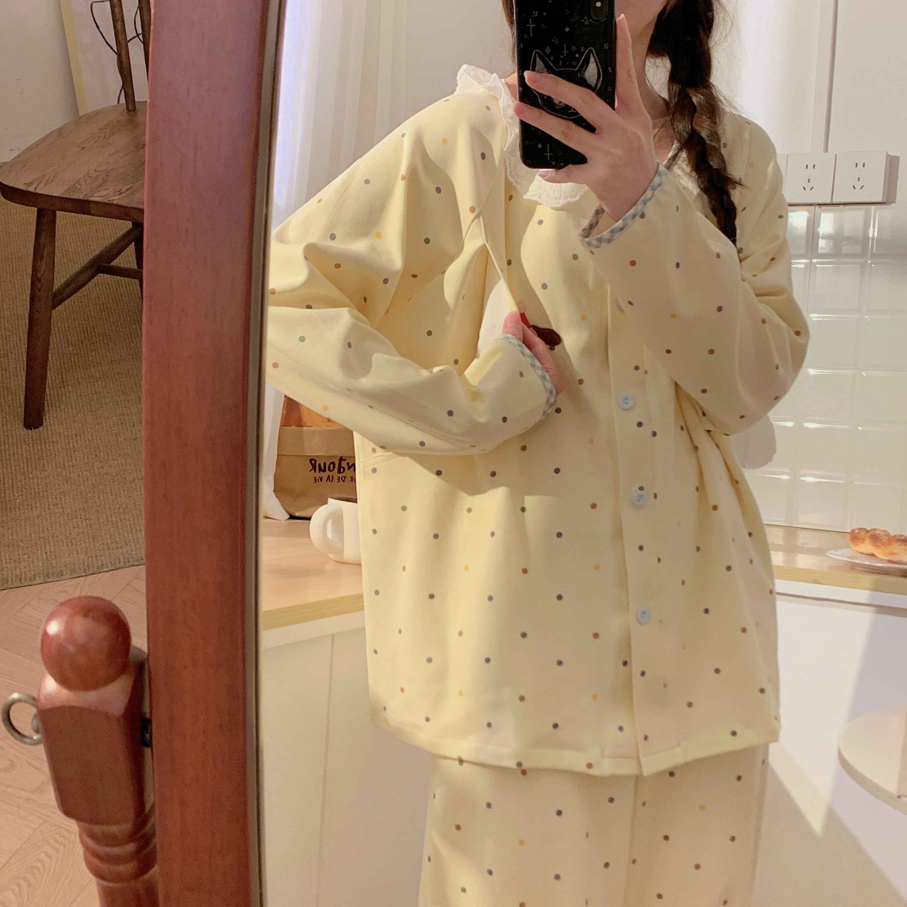 带胸垫月子服纯棉产后孕妇睡衣5月份产妇哺乳喂奶6家居服夏季薄款,淘宝优惠券,粉丝福利购,淘宝优惠卷