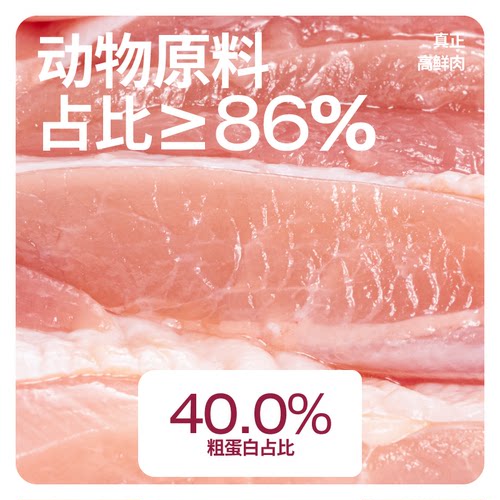 Cator喵彩真鲜肉益生菌无谷鸡肉猫粮成幼猫蛋白通用营养1.5kg - 图0