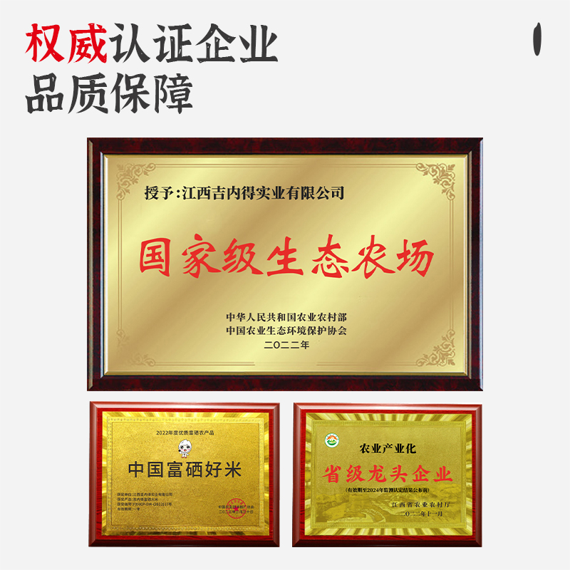 吉内得富硒大米5斤优质大米长粒香大米籼米丝苗米煲仔饭专用米