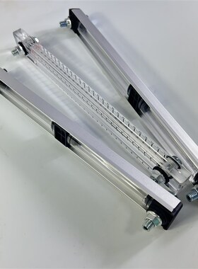 油标尺亚克力铝合金护罩壳油箱液位计油位计柴油发电机组油桶油罐