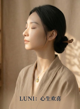 祈愿平安！绝美景泰蓝佛系锁骨链