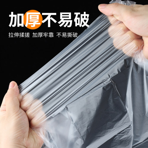 一次性围裙餐饮专用独立包装定制吃火锅商用大人防水防油塑料加厚 - 图1