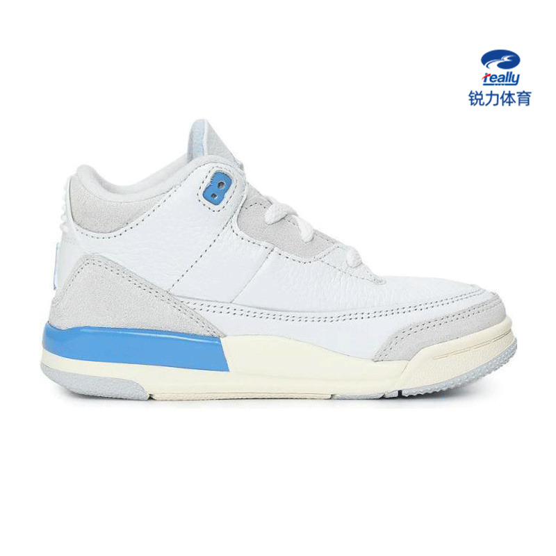 nike耐克婴童男女AIR JORDAN AJ3运动实战篮球鞋锐力DM0968-101 - 图0