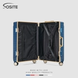 行李箱女高颜值轻便铝框拉杆箱男PC旅行箱万向轮24寸结实耐用26寸