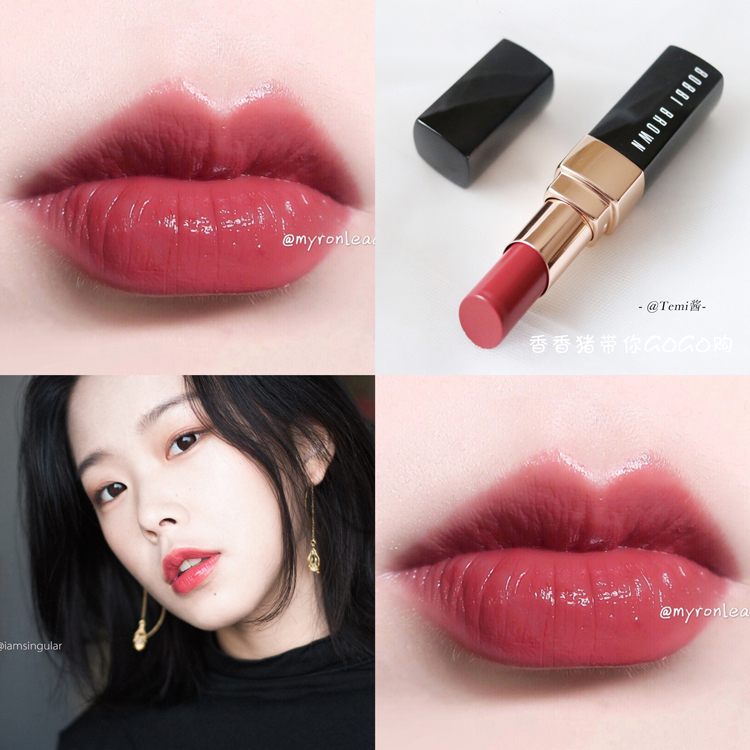 欧铂新一代专卖店BOBBI BROWN芭比波朗口红14#claret 精油唇金管亚光口红boss pink0