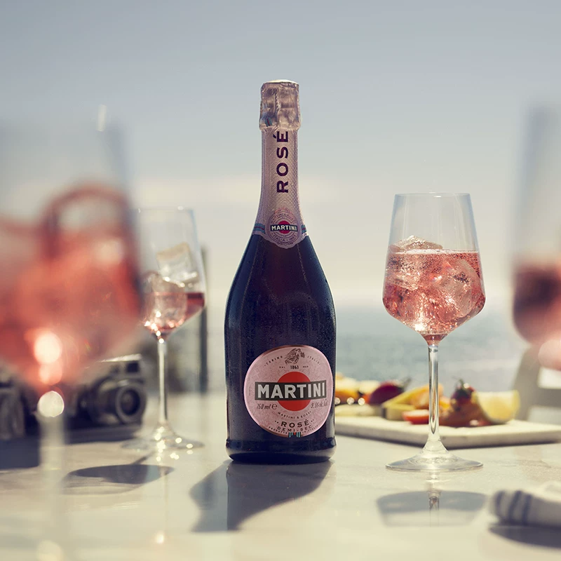 Martini Asti asti + rose Moscao искристое вино не шампанское вино DOCG свадьба