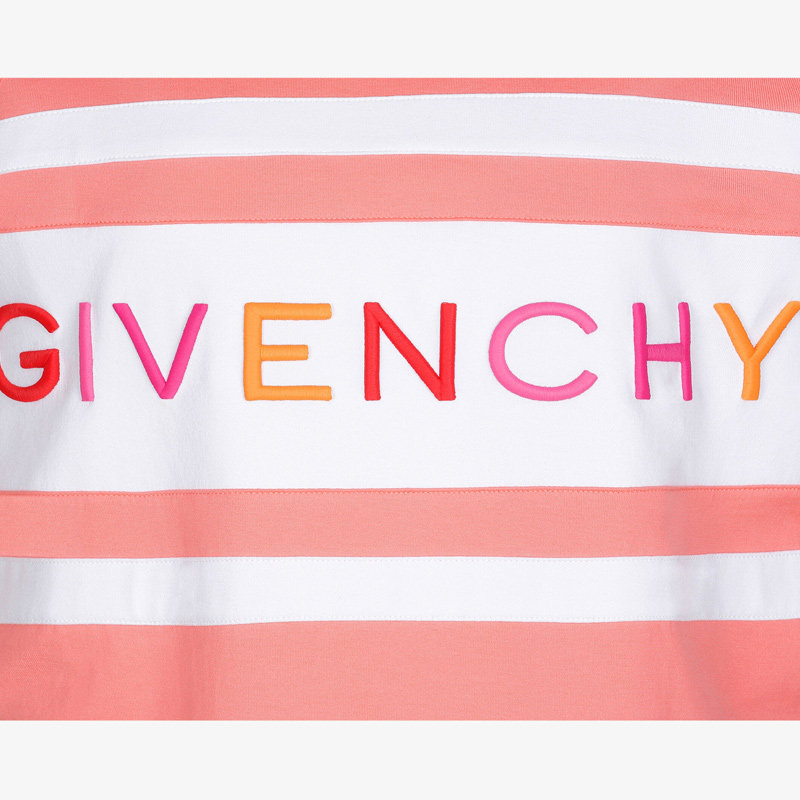 givenchy女士粉色棉短袖衫t恤 丰尚海外T恤