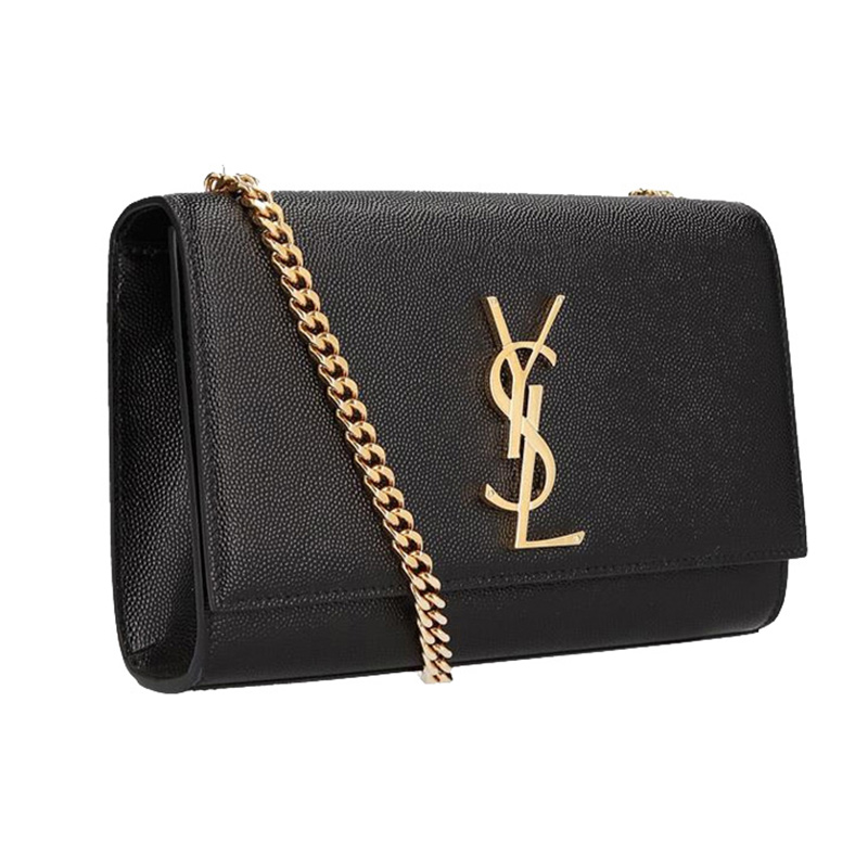 ysl /圣罗兰新款女黑色盒子包包 丰尚海外女士包袋