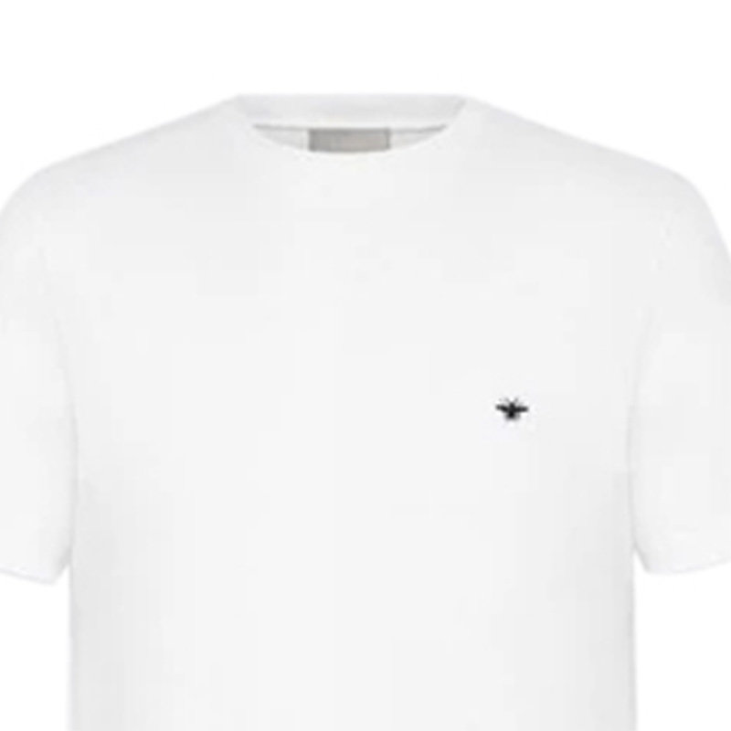 dior homme迪奥白色男士棉质t恤 丰尚海外T恤