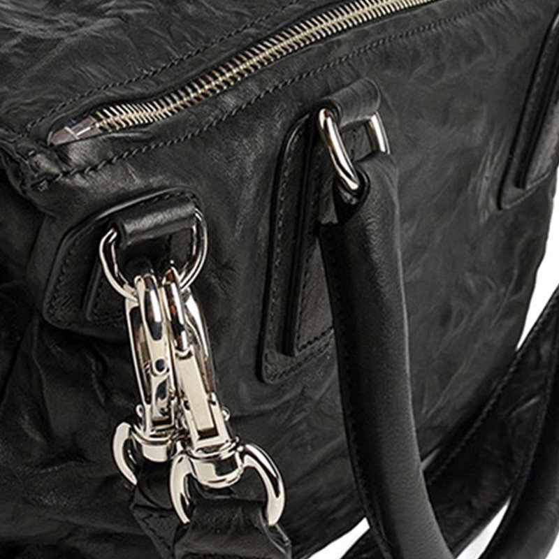 givenchy黑色羊皮女士单肩手提包 丰尚海外女士包袋