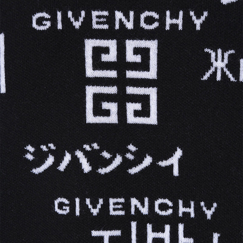 givenchy男士提花羊绒混纺徽标 丰尚海外针织衫/毛衣