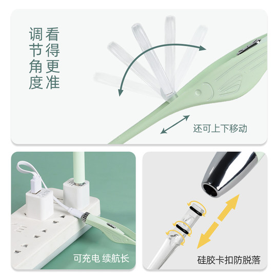 German visual ear scoop, ear-picking artifact, luminous special tool for children and babies with light buckle, earwax tweezers