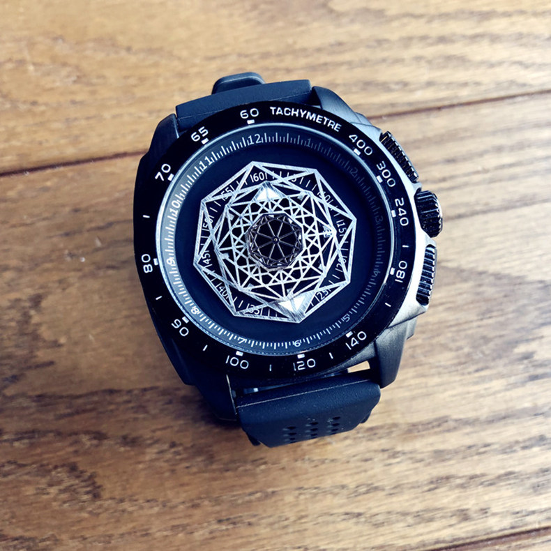 欧美风新概念时尚潮流男士石英表 法洛蒂国产腕表