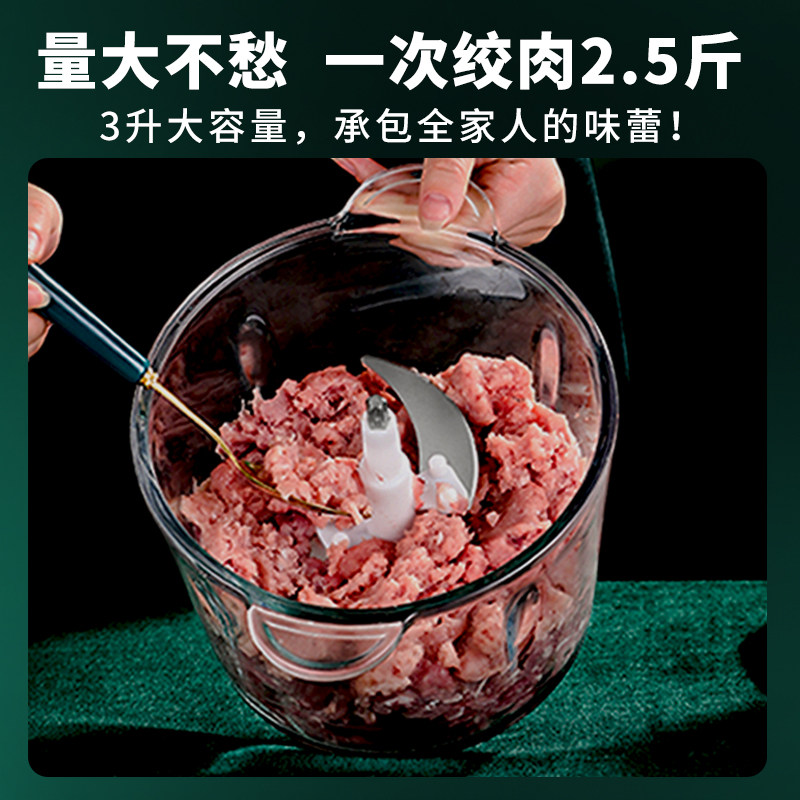 家用电动小型全自动多功能绞肉机 圣顺绞肉/碎肉/绞菜机