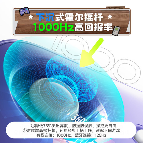 良值(IINE)复古卡片游戏手柄 Switch2迷你手柄支持唤醒 小巧便携 翻页串流模拟器 安卓IOS手机PC车机 NS2配件 - 图3