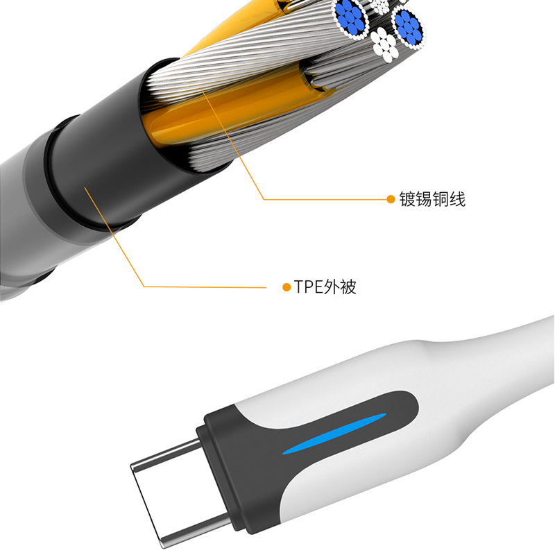 良值(IINE)适用索尼PS5手柄数据线充电线 playstation控制器连接线 周边配件 - 图2