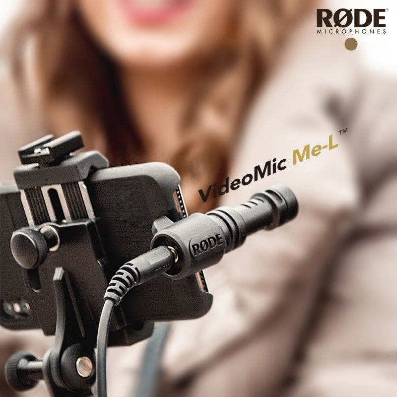 RODE罗德videomic ME-L苹果手机麦克风指向性防风录收音安卓话筒 - 图0