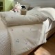 Super soft cool silk printed ice cream summer quilt air-conditioned quilt summer thin quilt single and double machine washable summer cool quilt