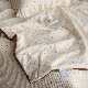 Small floral cool Tencel cotton and linen summer cool quilt bed cover set of four machine washable skin-friendly thin quilt quilted quilted sheets