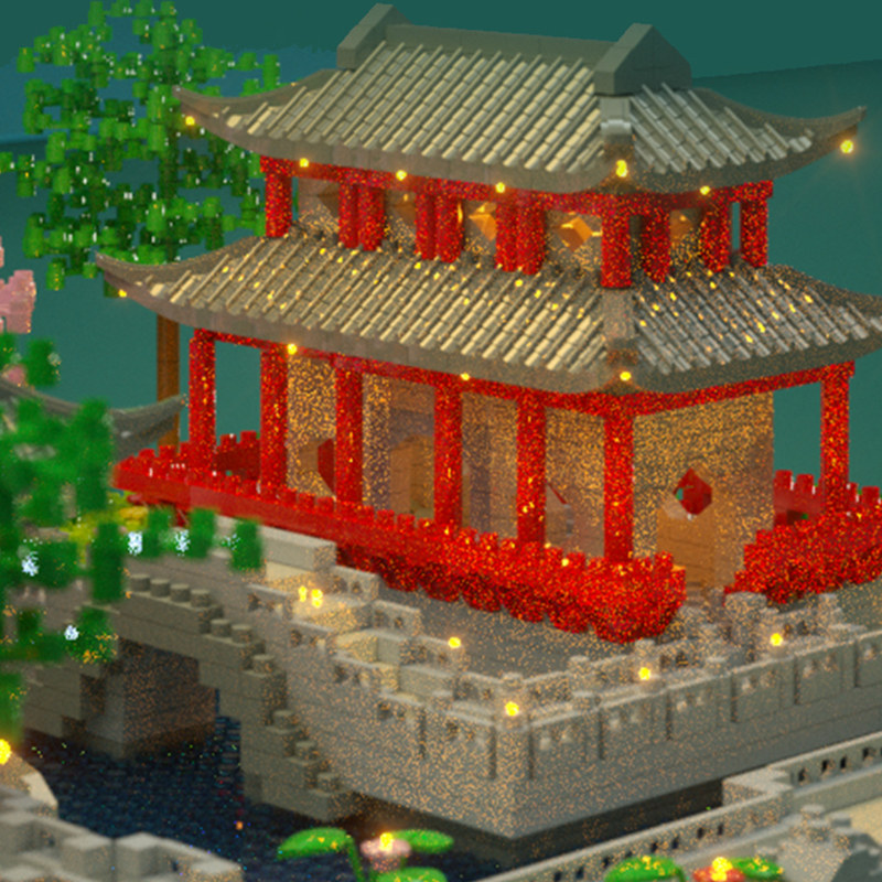  斯纳恩兔小贝建构/拼插积木