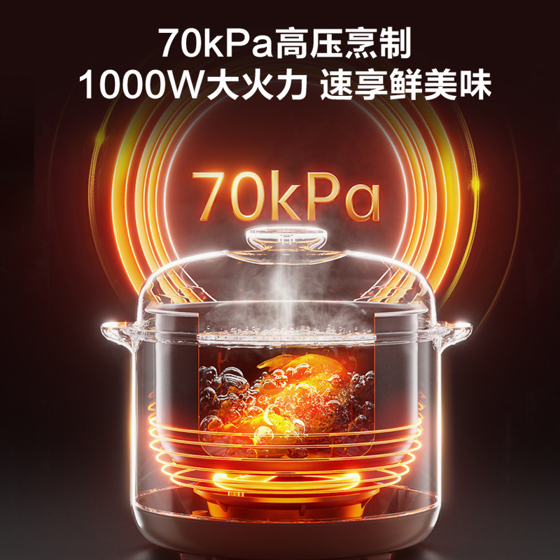  苏泊尔生活电器电压力锅