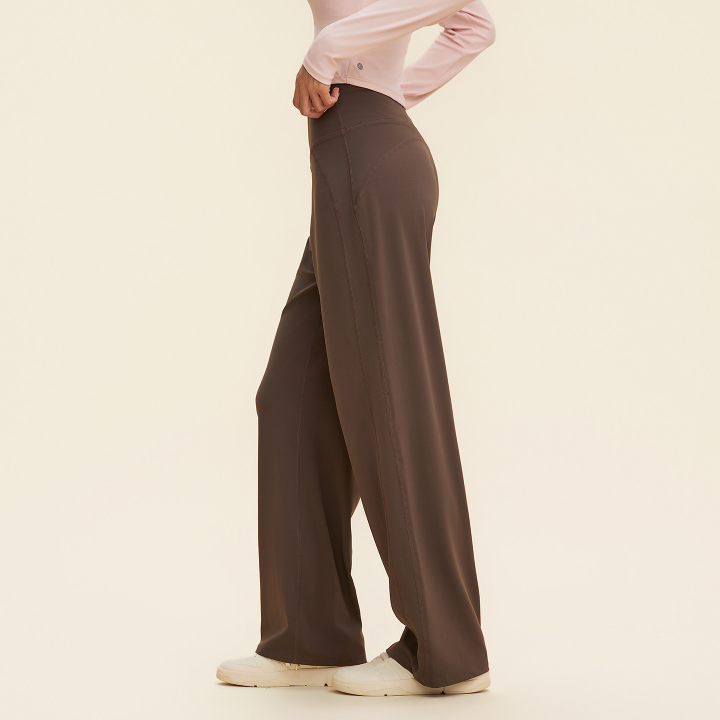 annerun宽松瑜伽裤外穿爬山不尴尬高腰显瘦阔腿裤新款运动健身裤,淘宝优惠券,粉丝福利购,淘宝优惠卷