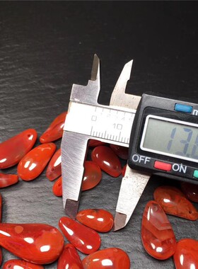 2026川料南红卡子 满色满肉玉质细腻干净无杂DIY各种饰品小配件