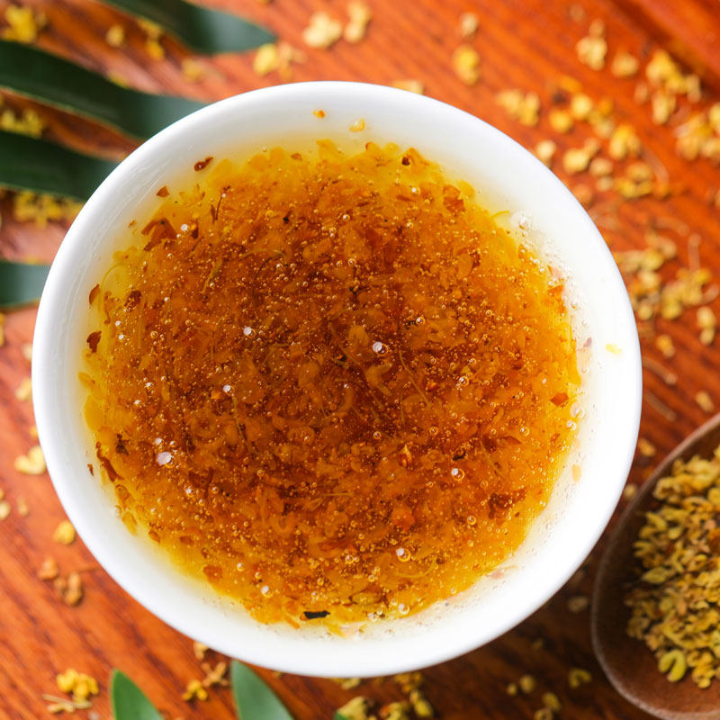 创御饮桂花茶酱1.5kg 玫瑰蜂蜜柚子茶 百香果菊花柠檬果酱桂花酱