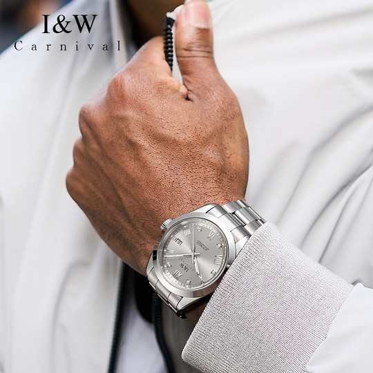 瑞士机芯IW爱沃驰手表男士机械表正品全自动男款腕表2025新款男表