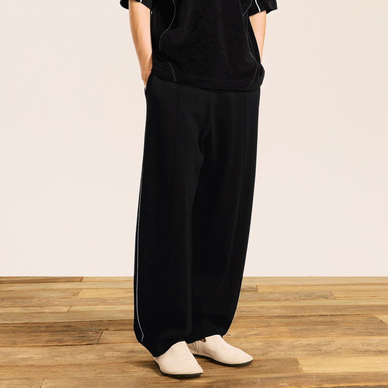 速写奥莱outlets男装秋冬新品男士裤子休闲裤宽松抽绳阔腿裤休闲,淘宝优惠券,粉丝福利购,淘宝优惠卷